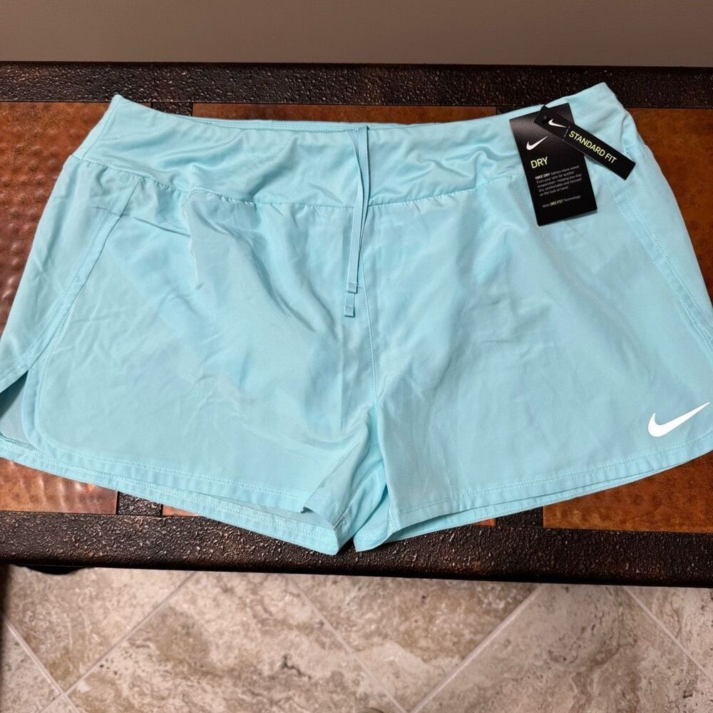 Nike XL Blue Dri-fit athletic running shorts